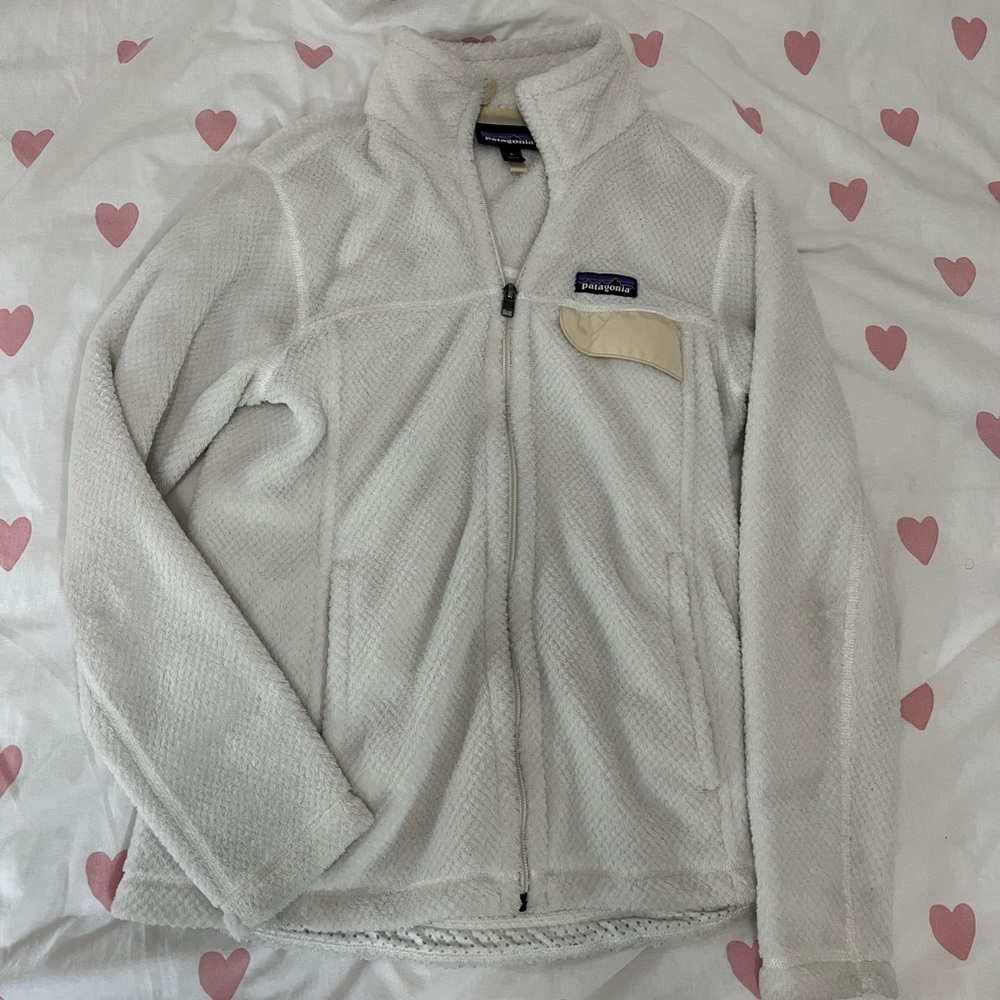 Patagonia Women’s Re-Tool Full Zip Jacket White Size S